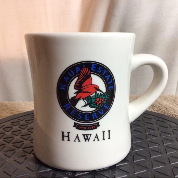 1998-1999 KAUAI ESTATE RESERVE Kauai Coffee Company Ceramic Coffee/Tea Mug - Picture 4 of 9